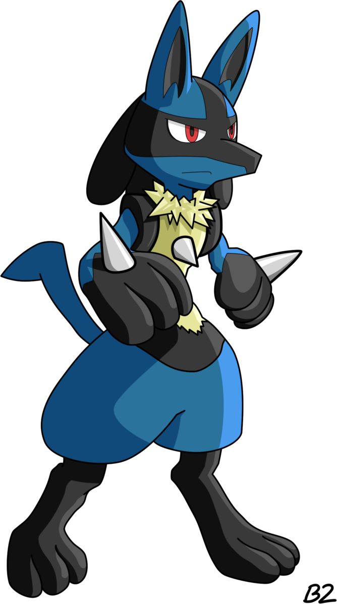 Lucario No Background (668x1197)