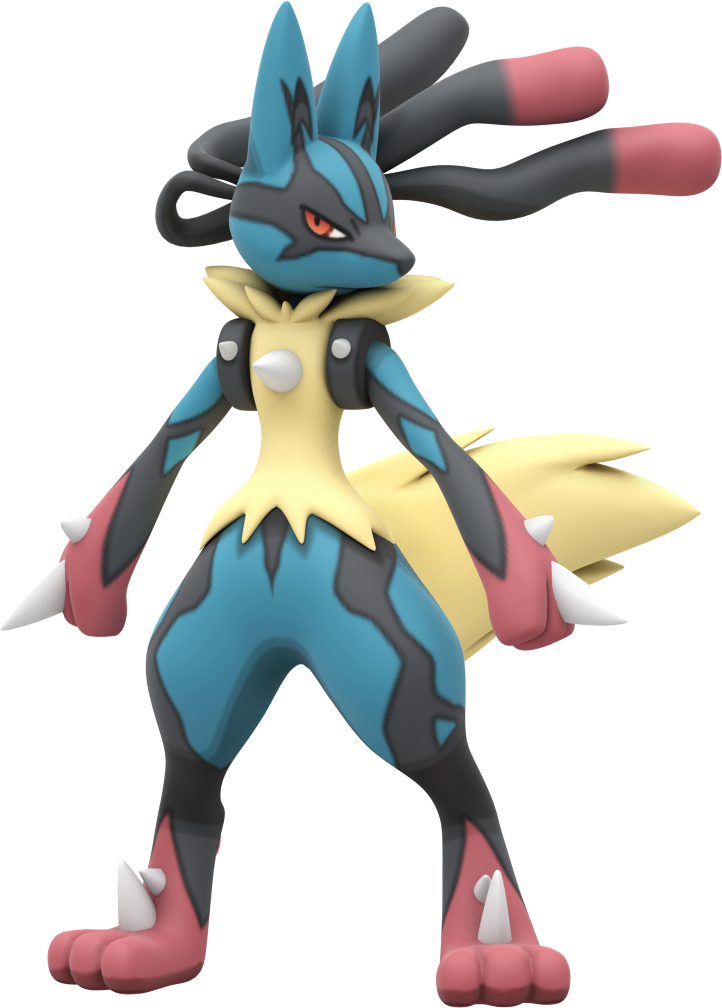 Mega Lucario By Tomothys - Figurine (722x1008)