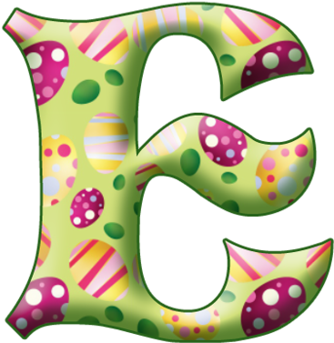 Easter Alphabet Letters (500x500)
