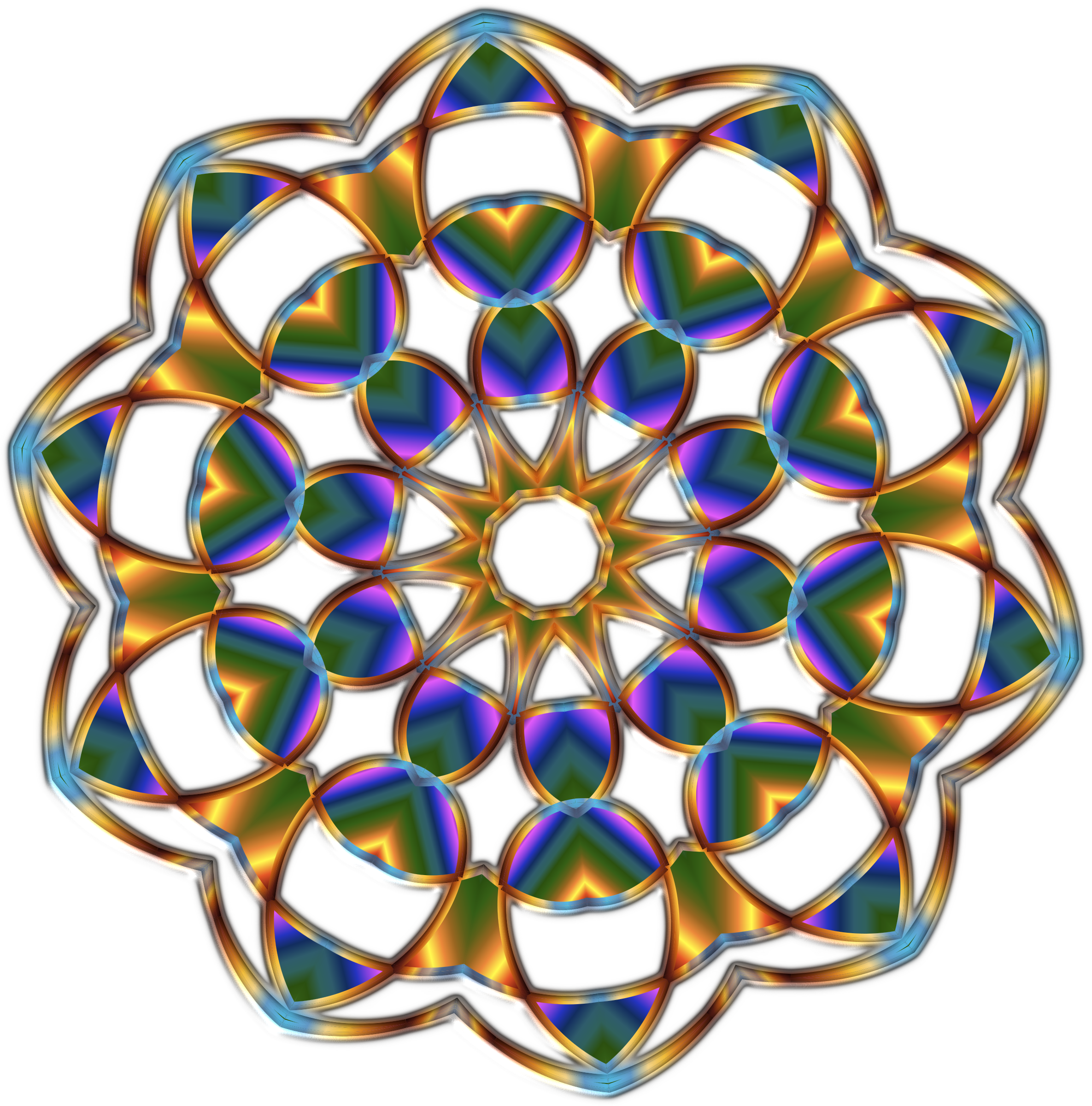 Exotic Alien Flora - Vector Graphics (2370x2400)