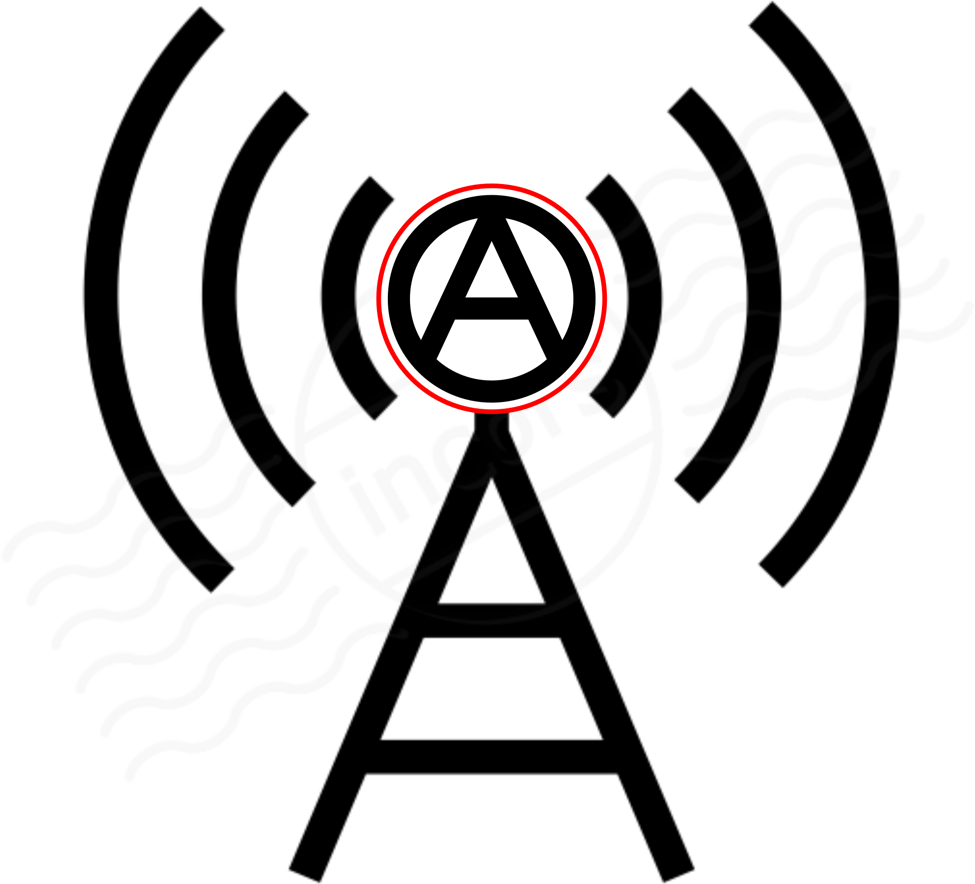 Пиктограмма Антенна (2000x2000)