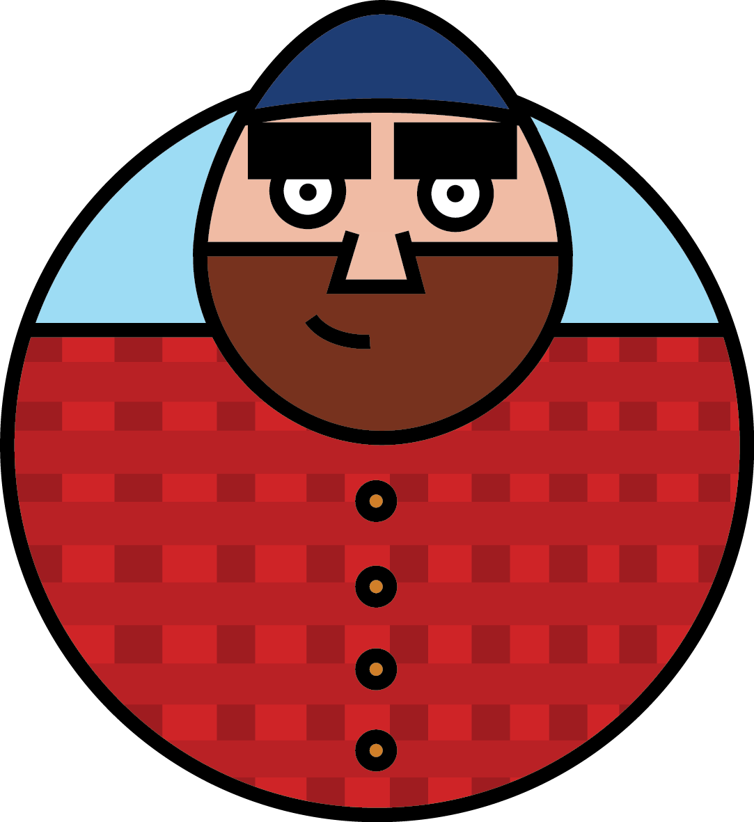 Timberman Vector - Timberman Vector (1083x1181)