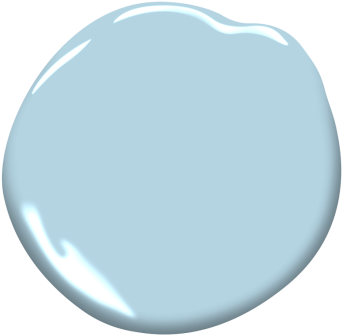 Blue Hydrangea - Circle (360x360)