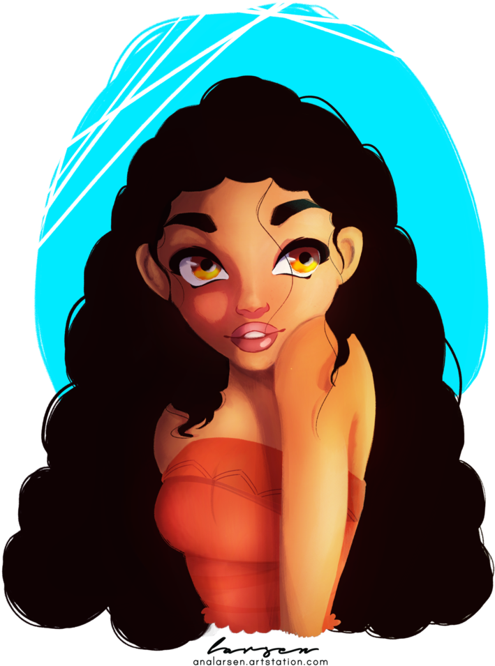 Moana By Anitastyle - Moana (778x1026)