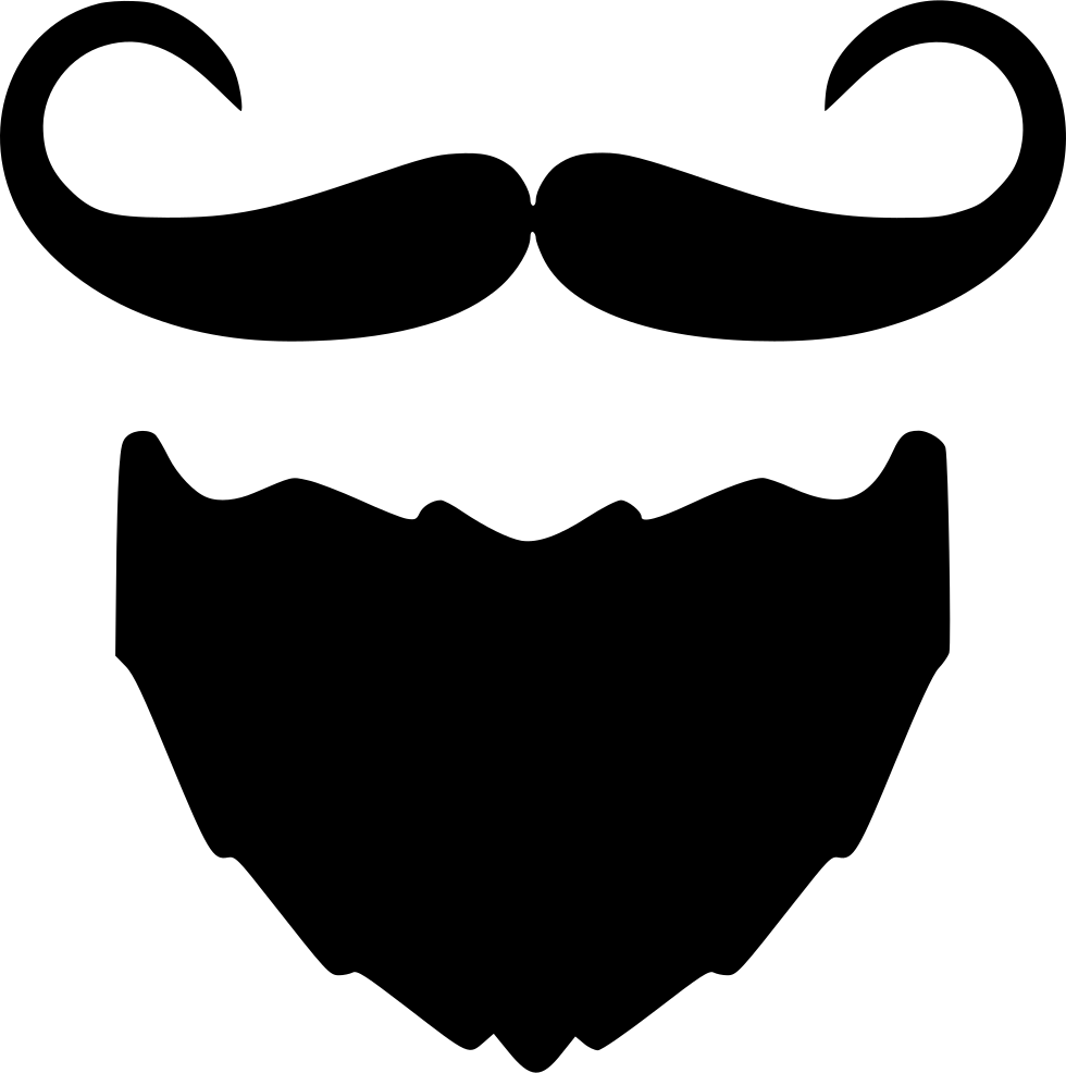 Beard And Moustache I Comments - Moustache (980x986)