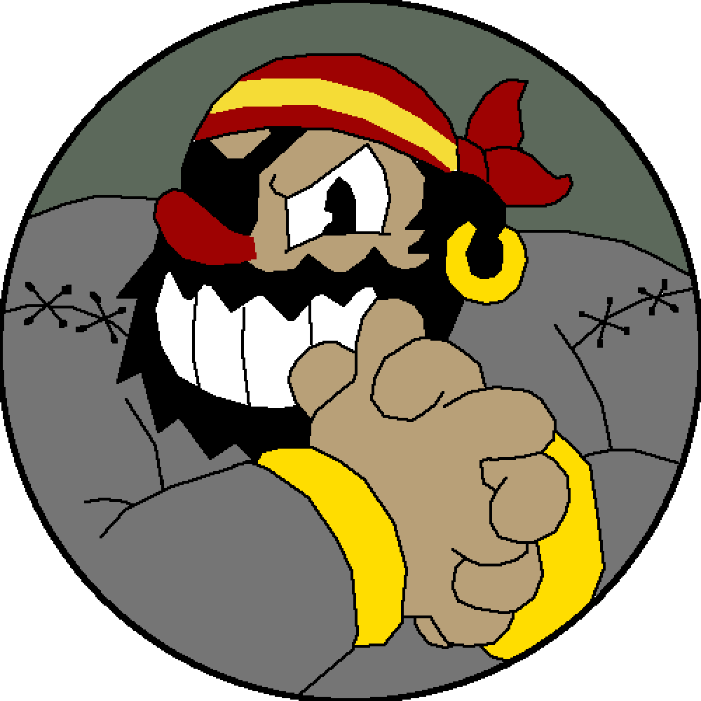 Captain Briney Beard - Cartoon (1000x1000)