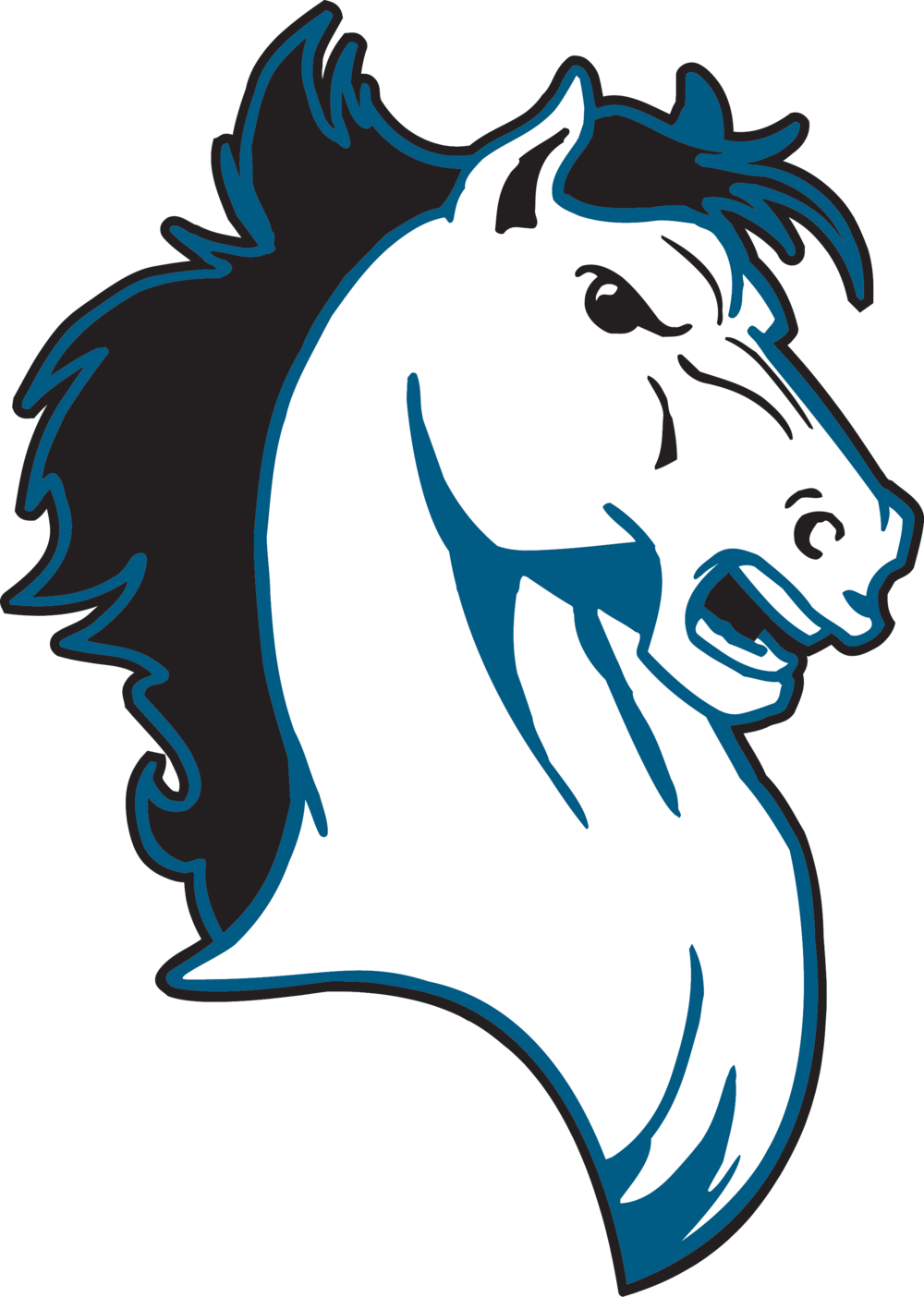 Maverickshorseheadps Trans - Portable Network Graphics (1000x1404)