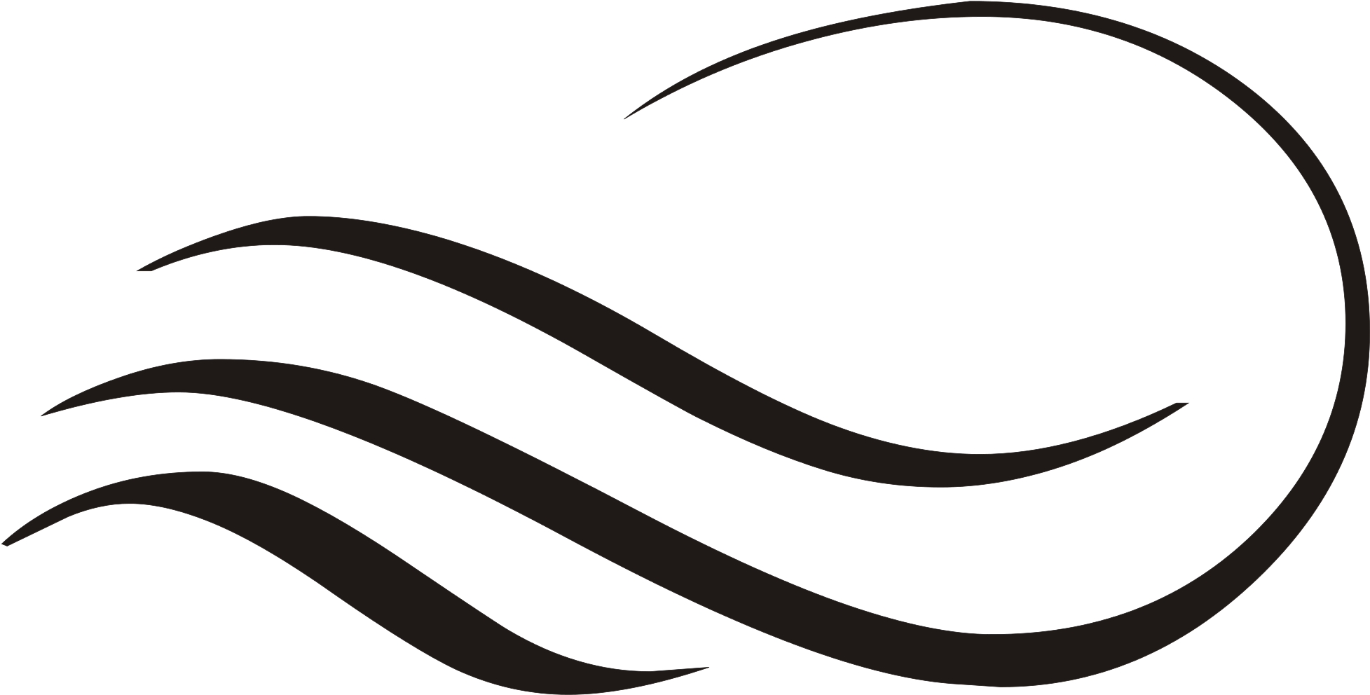 Open - Ornament Typography Png (2000x1025)
