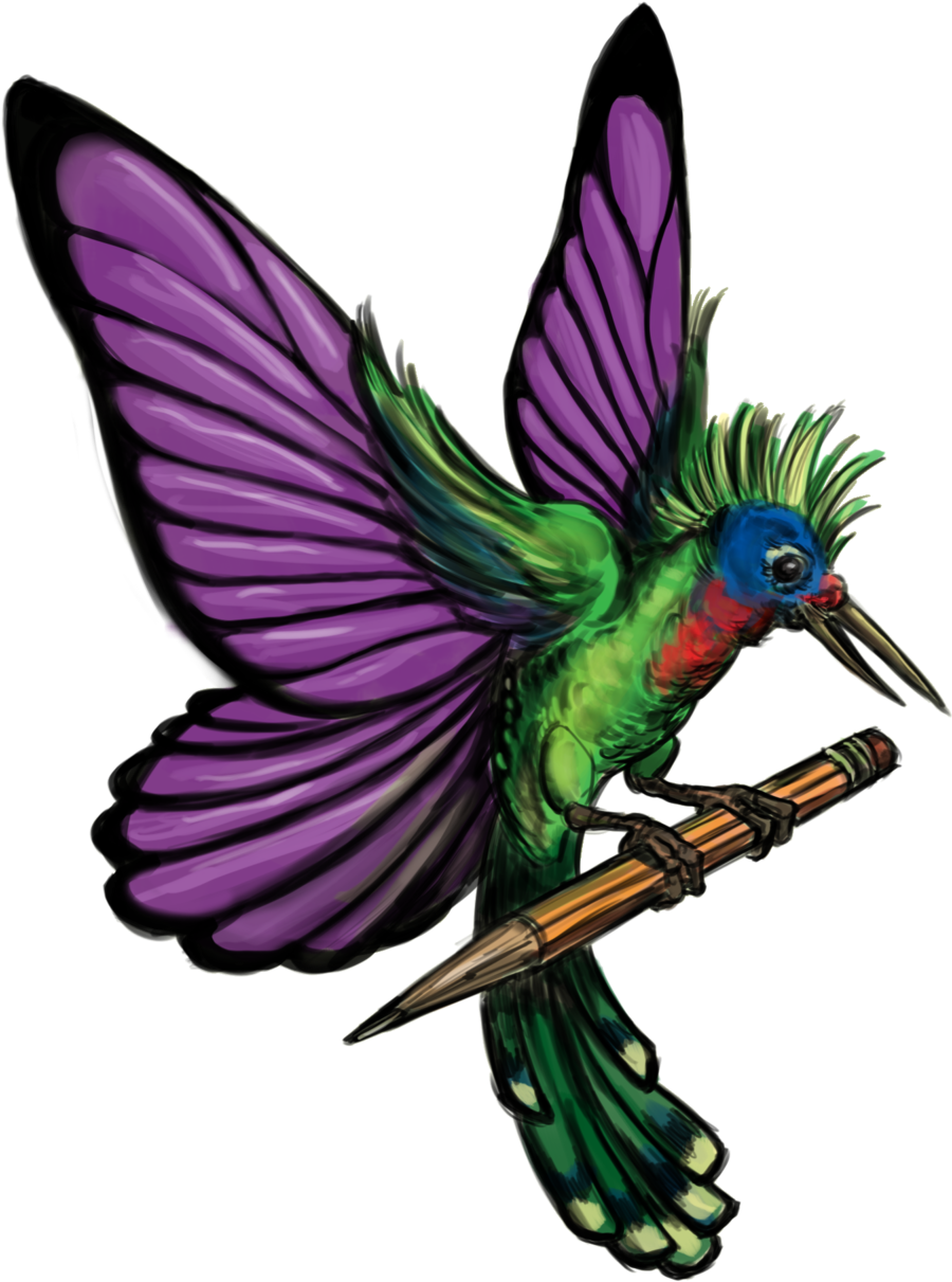 Hummingbird Clip Art (1000x1400)