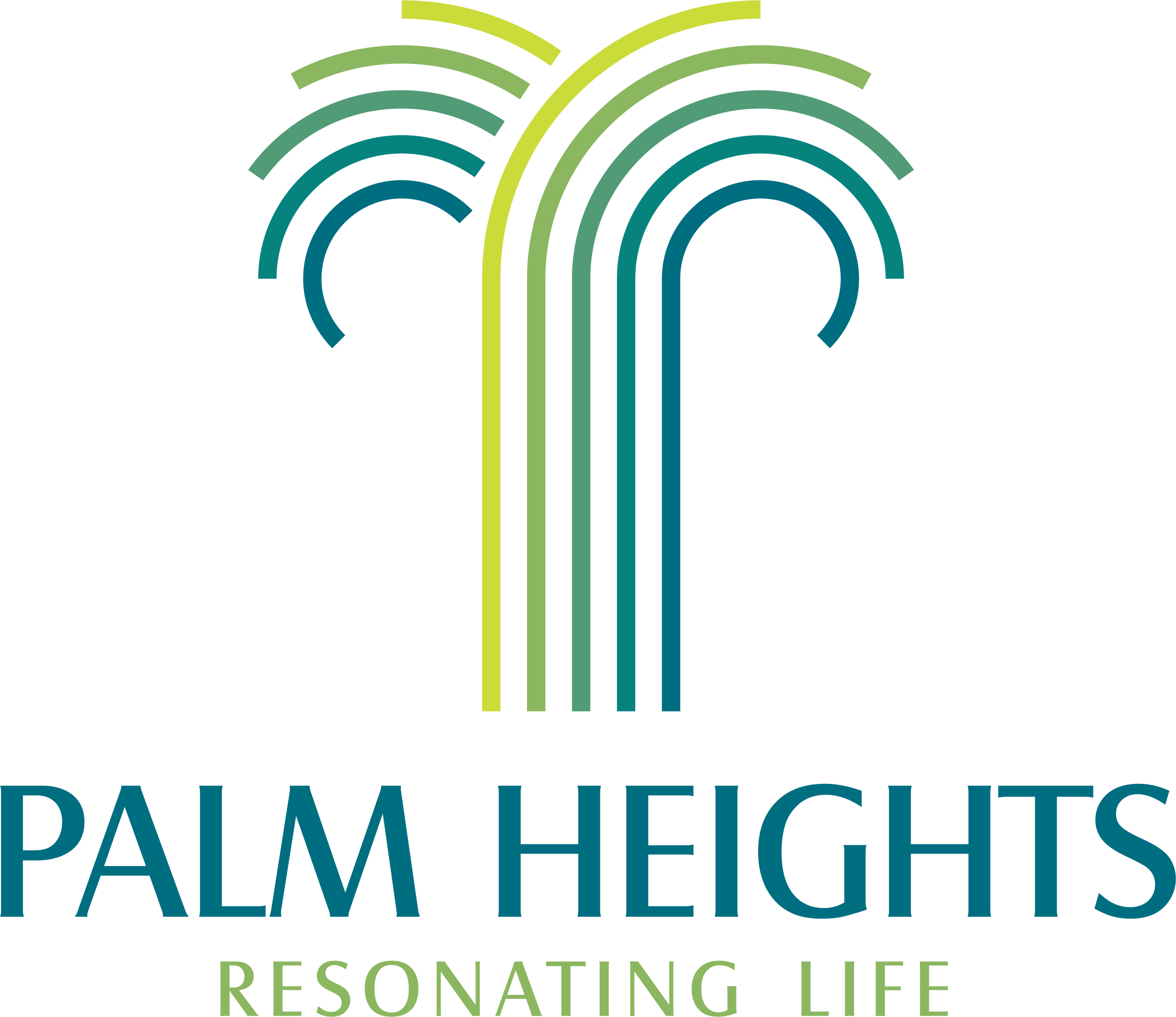 Palm Heights Logo - Palm (2392x2068)