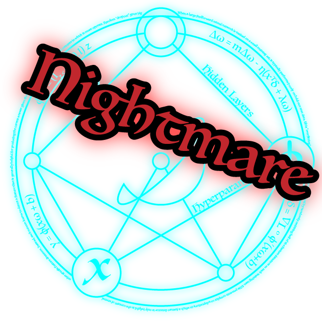 Nightmare - Calligraphy (640x640)
