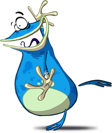 Rayman Frog (384x454)