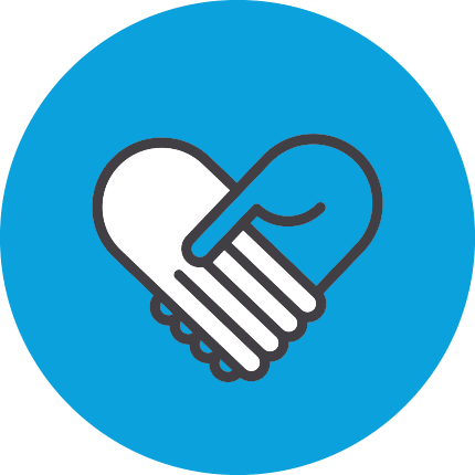 Helping Hands Icon Png (430x430)