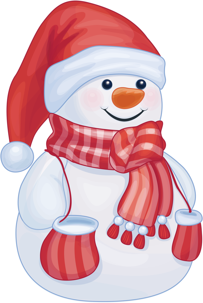 Natal Bonecos De Neve - 聖誕 雪人 (680x1024)