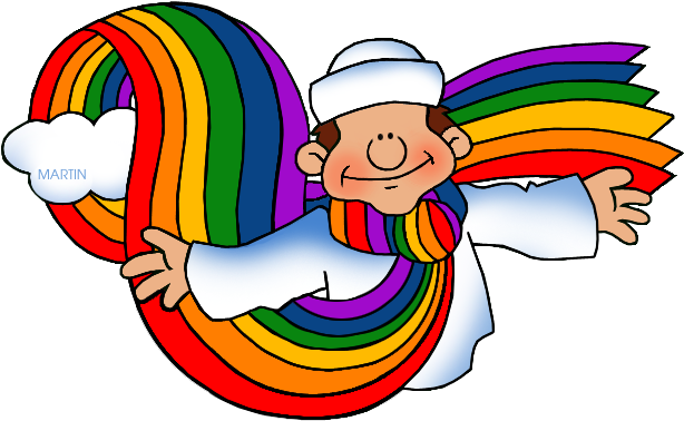 Rainbow - Rainbow Clipart (648x400)