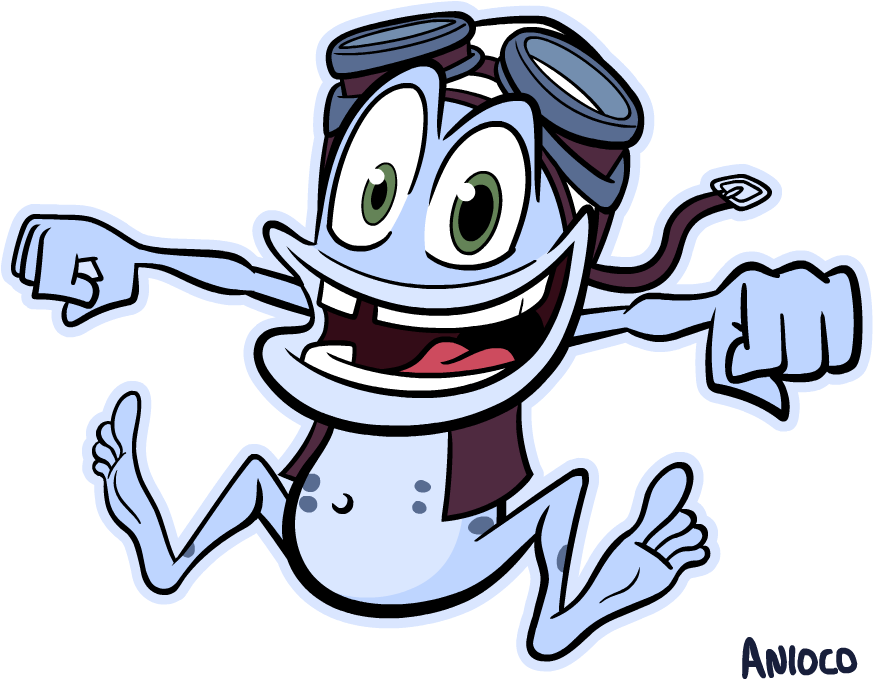 Crazy Frog By Anioco - Crazy Frog (900x720)
