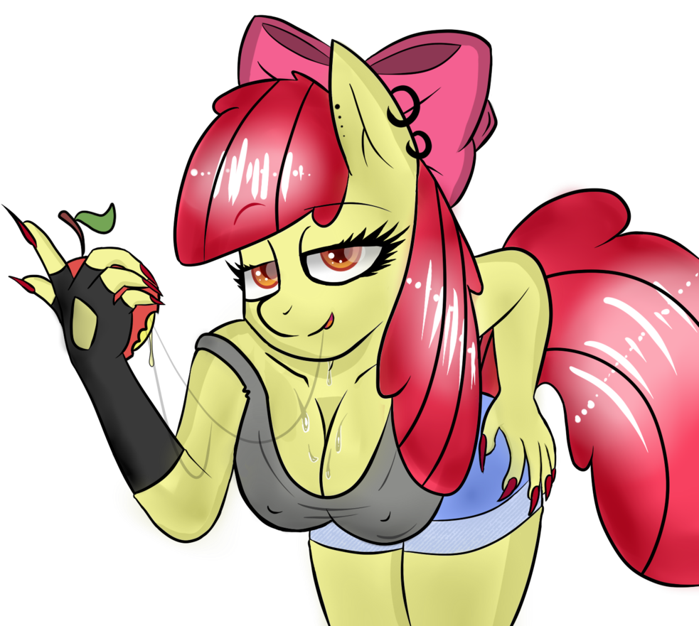 Apple Bloom - Cartoon (1024x896)