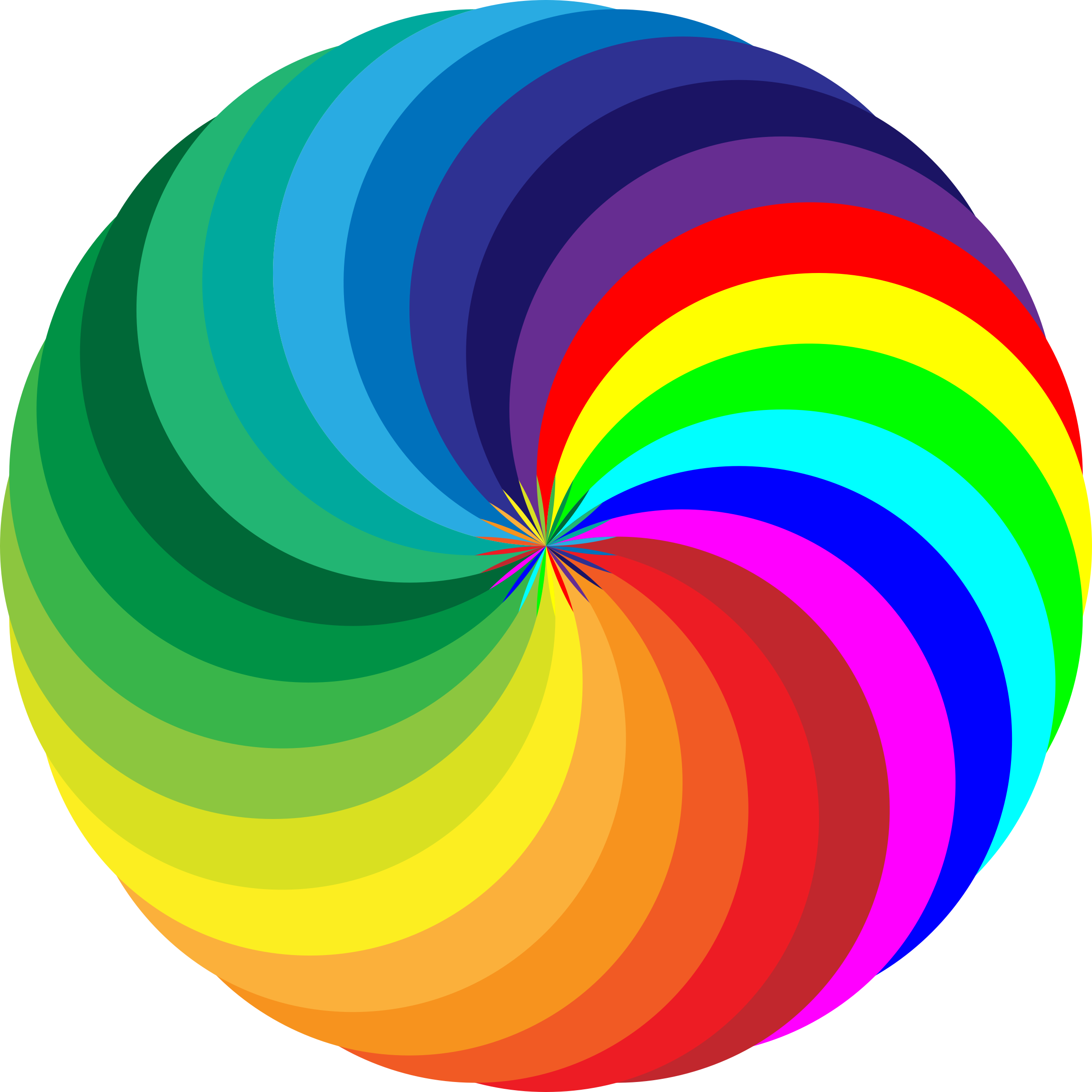Big Image - Transparent Mandala Colored (2400x2400)