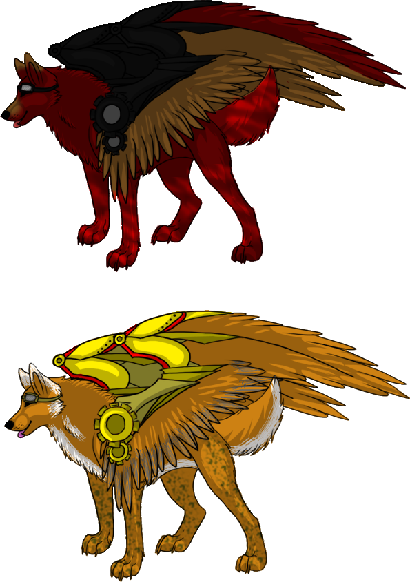 [steampunk Wolves Auction - Steampunk (595x845)