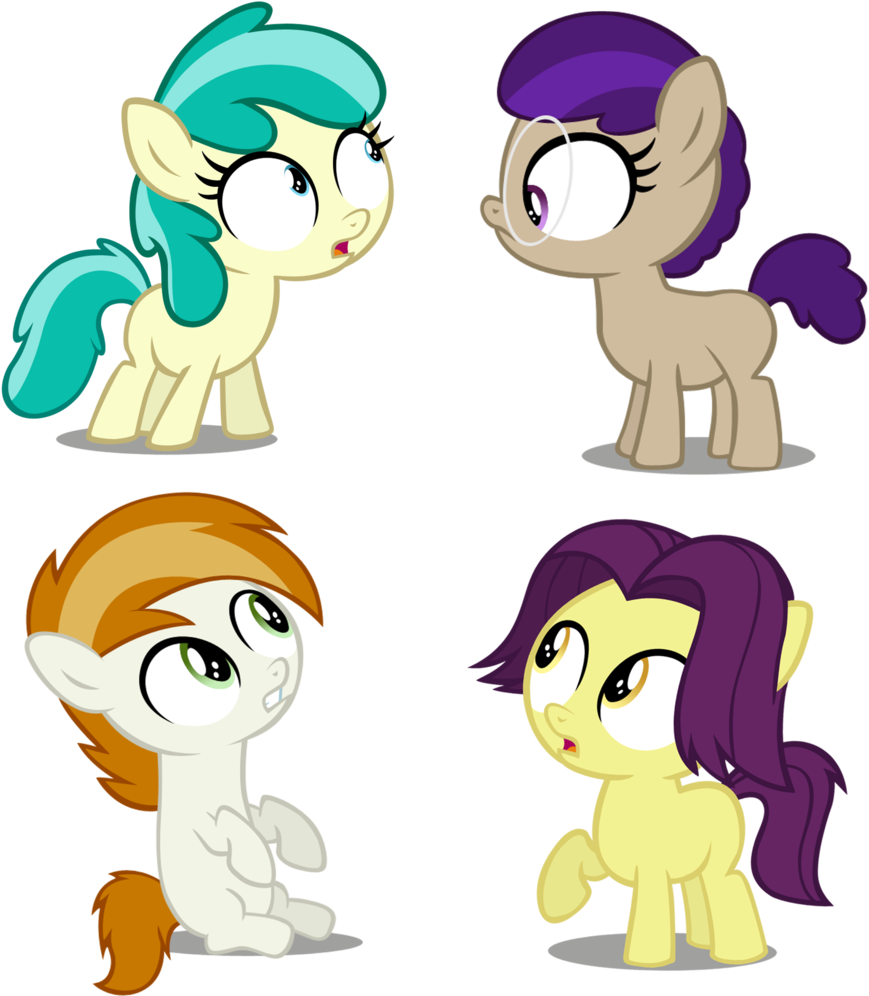 Scared - Mlp Base Filly Scared (1024x1024)