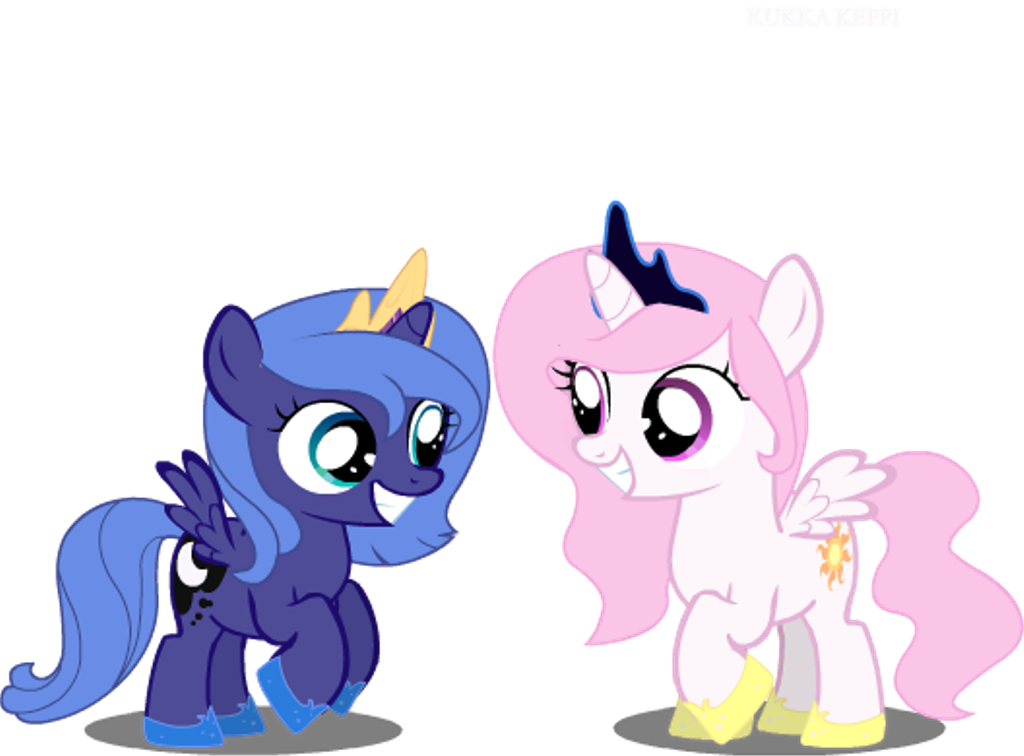 Celestia And Luna Filly (1024x756)