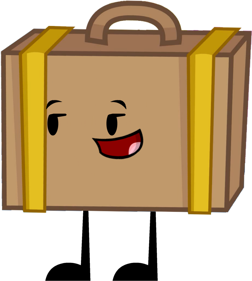 Suitcase Pose - Inanimate Insanity 2 Characters (879x935)