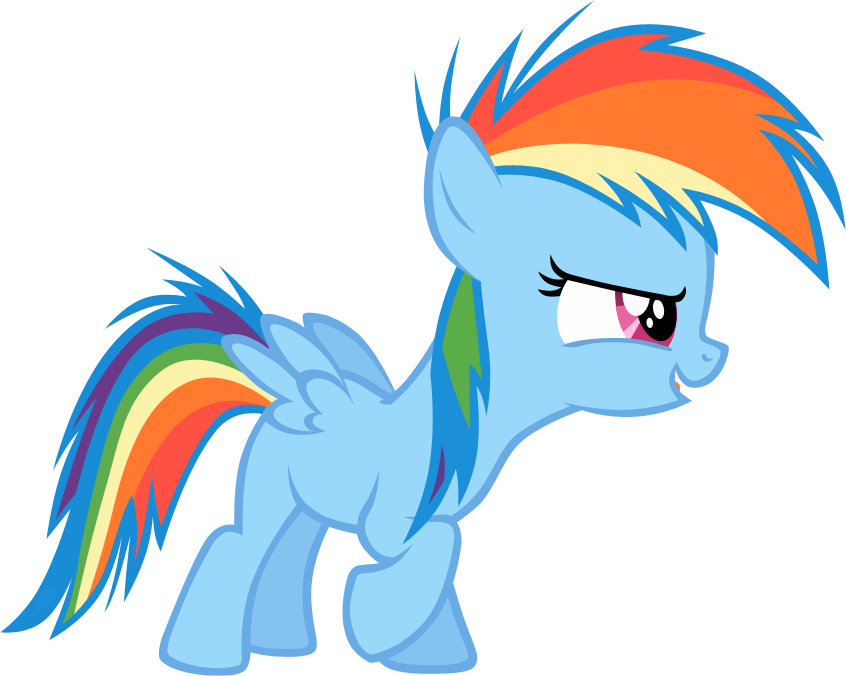 Friendship Is Magic Rainbow Dash (846x676)