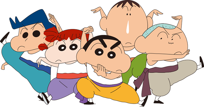 甘えんな - クレヨン しんちゃん カンフー ボーイズ (650x343)