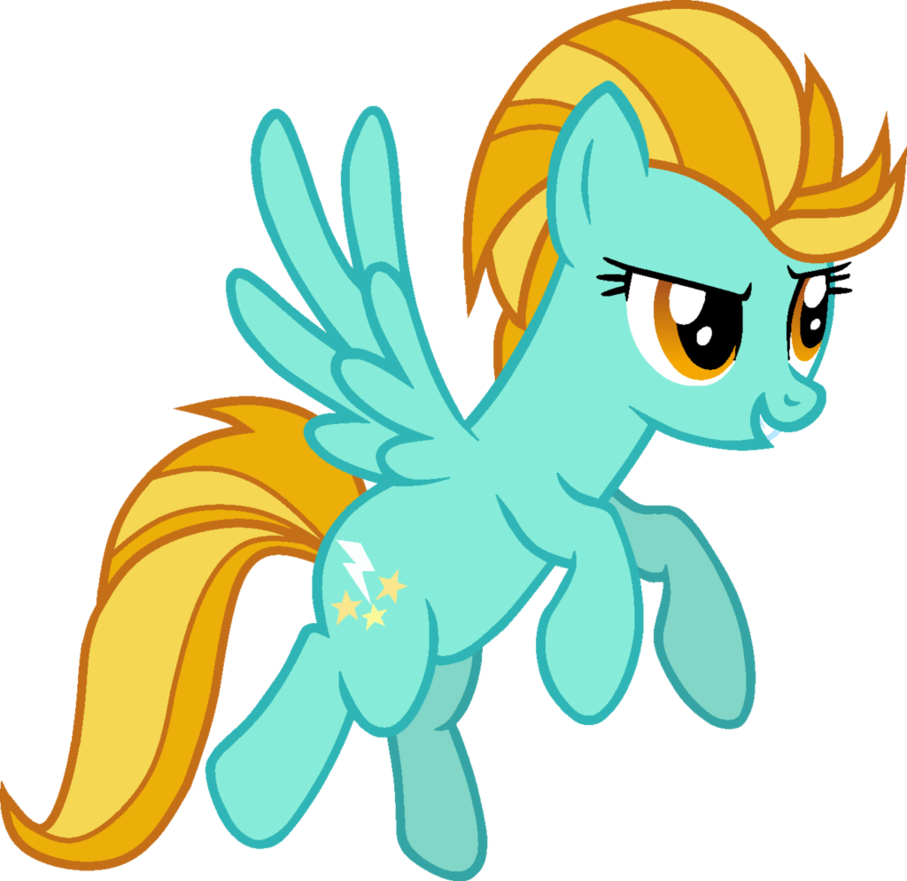 Lightning Dust 03 By Pegasski - Lightning Dust Vector (907x881)