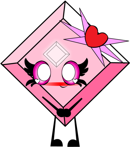 Blushing Burning Diamond By Pddrmanimationpro - Clip Art (1024x576)