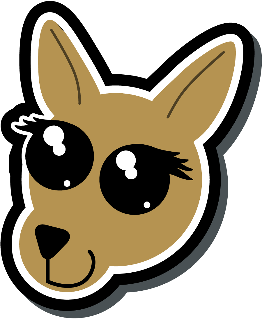 Digby The Kangaroo - Kangaroo (900x1094)