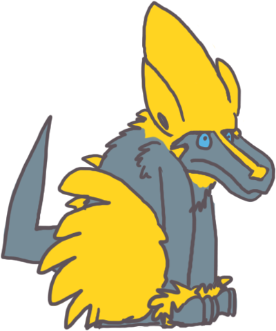 Shiny Manectric - Manectric (459x514)