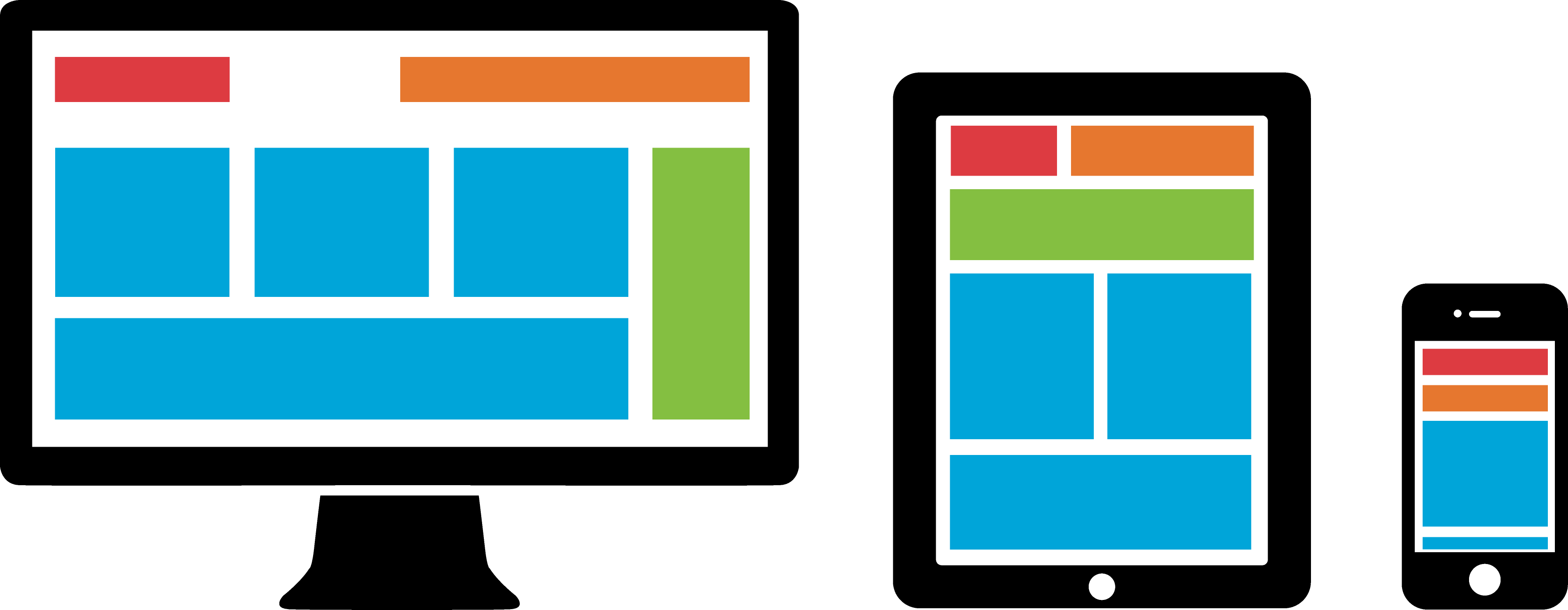 Mobile Vs Desktop Png (3581x1393)