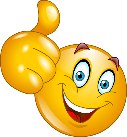 #concertgoers In #canada Can Expect Some #good News - Thumbs Up Smiley Face (439x473)