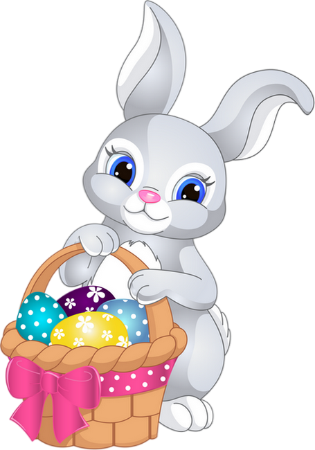 Clipart Pâques (455x650)