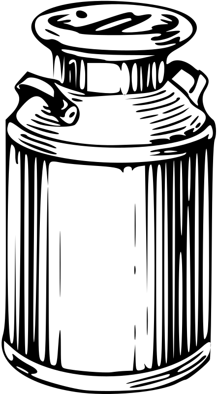 Medium Image - Milk Can Vector Png (441x800)