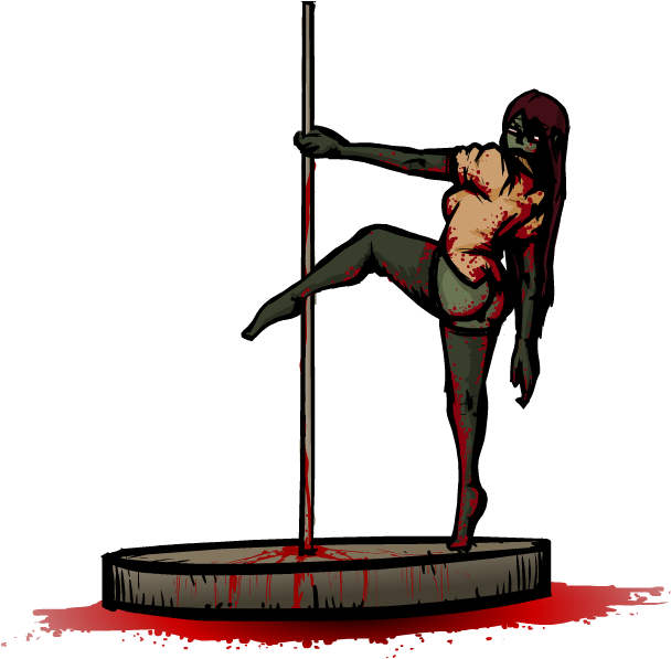 Zombie Stripper By Ormid - High Jump (630x600)