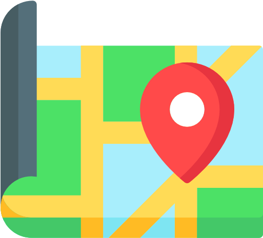 Map Free Icon - Graphic Design (512x512)