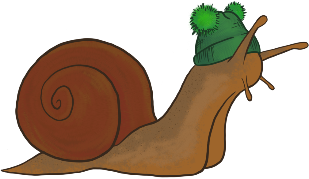 Snail In A Hat By Squible - Comics (1095x730)