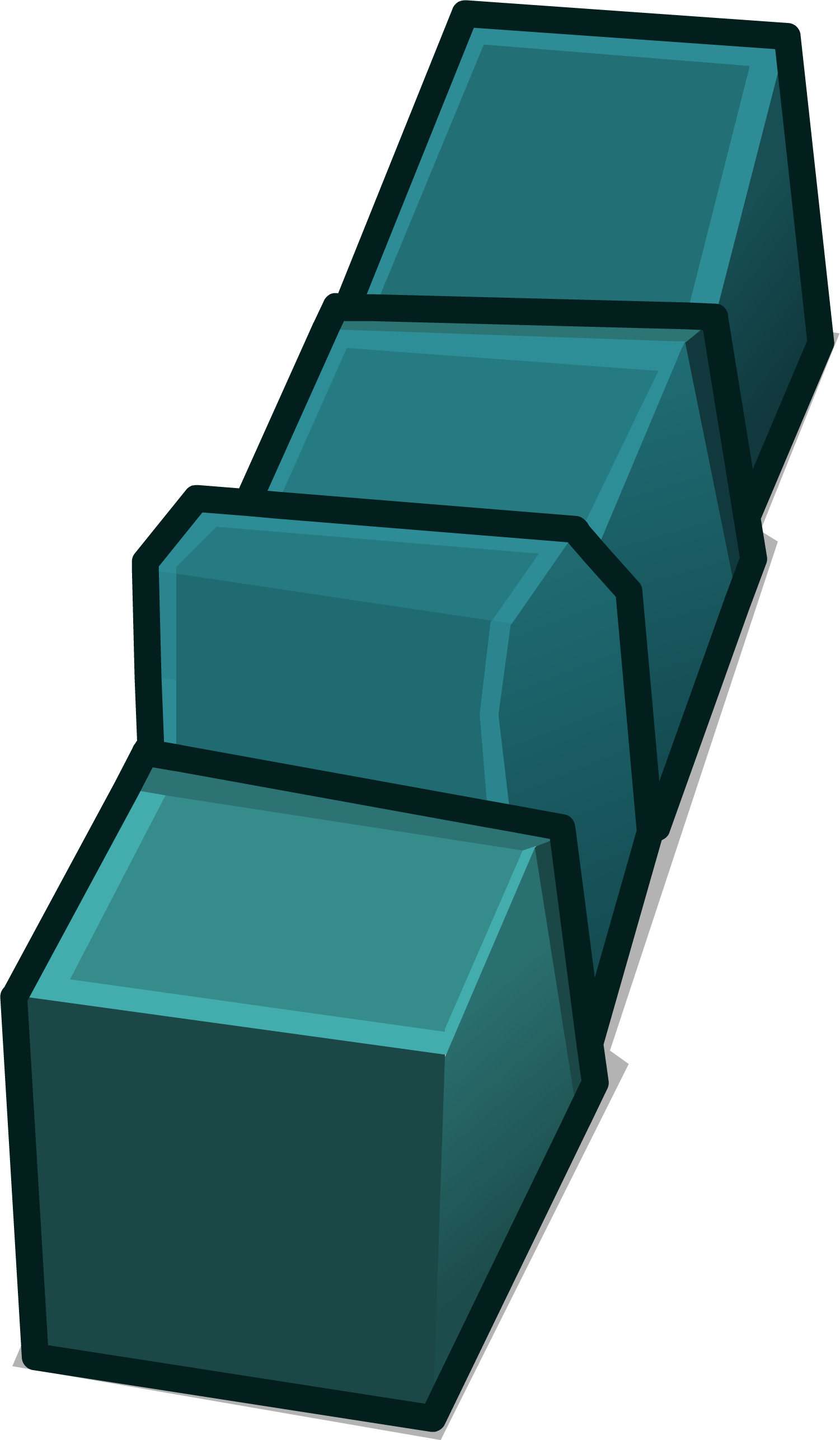 Stone Wall Sprite 010 - Stairs (1501x2573)