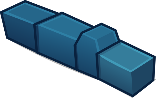 Stone Wall Sprite 006 - Stairs (640x405)