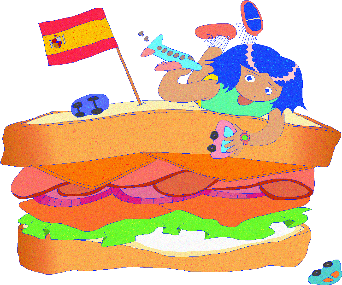 Spain - Cartoon (1800x1350)