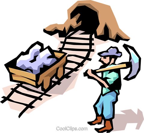 Mining Cliparts - Mining Clipart (480x444)