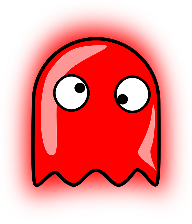 صورة شبح - Pac Man Clip Art (617x720)