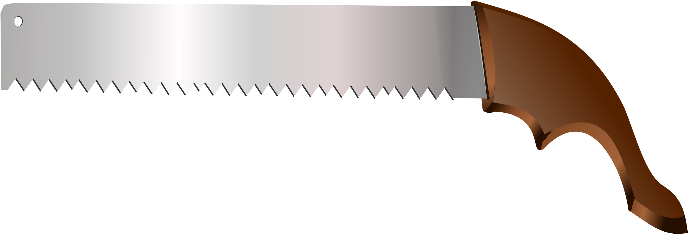 Big Image - Saw Png (2400x970)