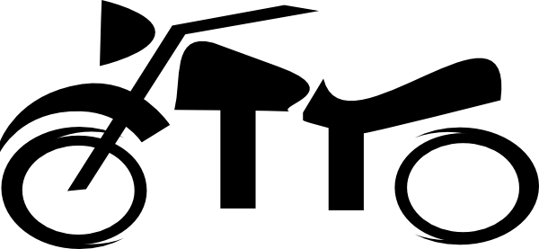 Motorcycle Clip Art (600x277)