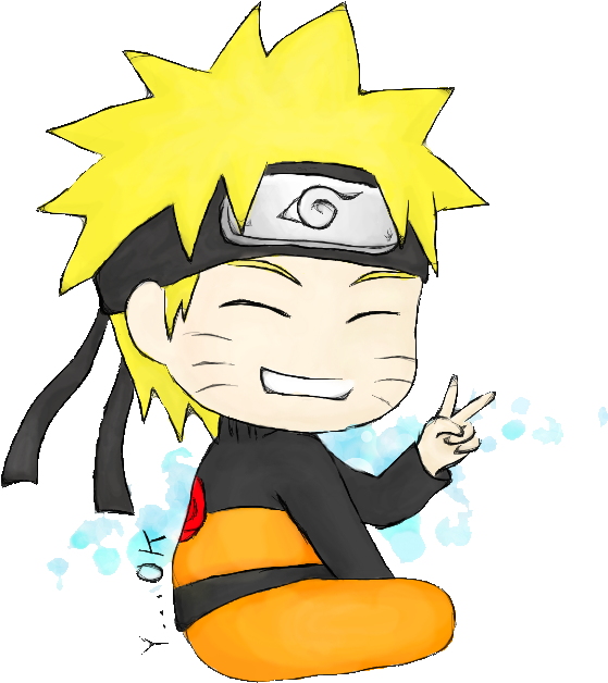 Naruto Clipart Small - Illustration (610x653)