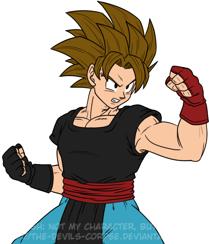 Dan By The Devils Corpse - Dragon Ball Oc Dan (821x836)