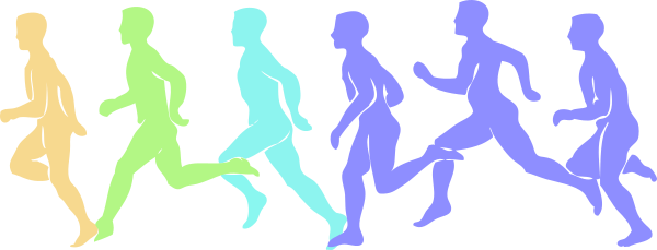 Running Clip Art (600x229)
