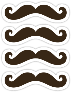 Js ×4 Sticker - Handlebars (375x375)